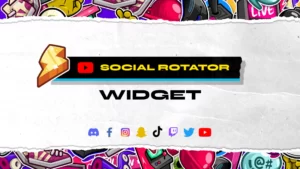 StickerBomb - Social Media Rotator Widget (Free)