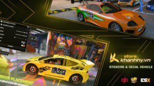 Sticker và Decal cho Phương tiện OPEN SOURCE (bbs-vehicle-stickers)